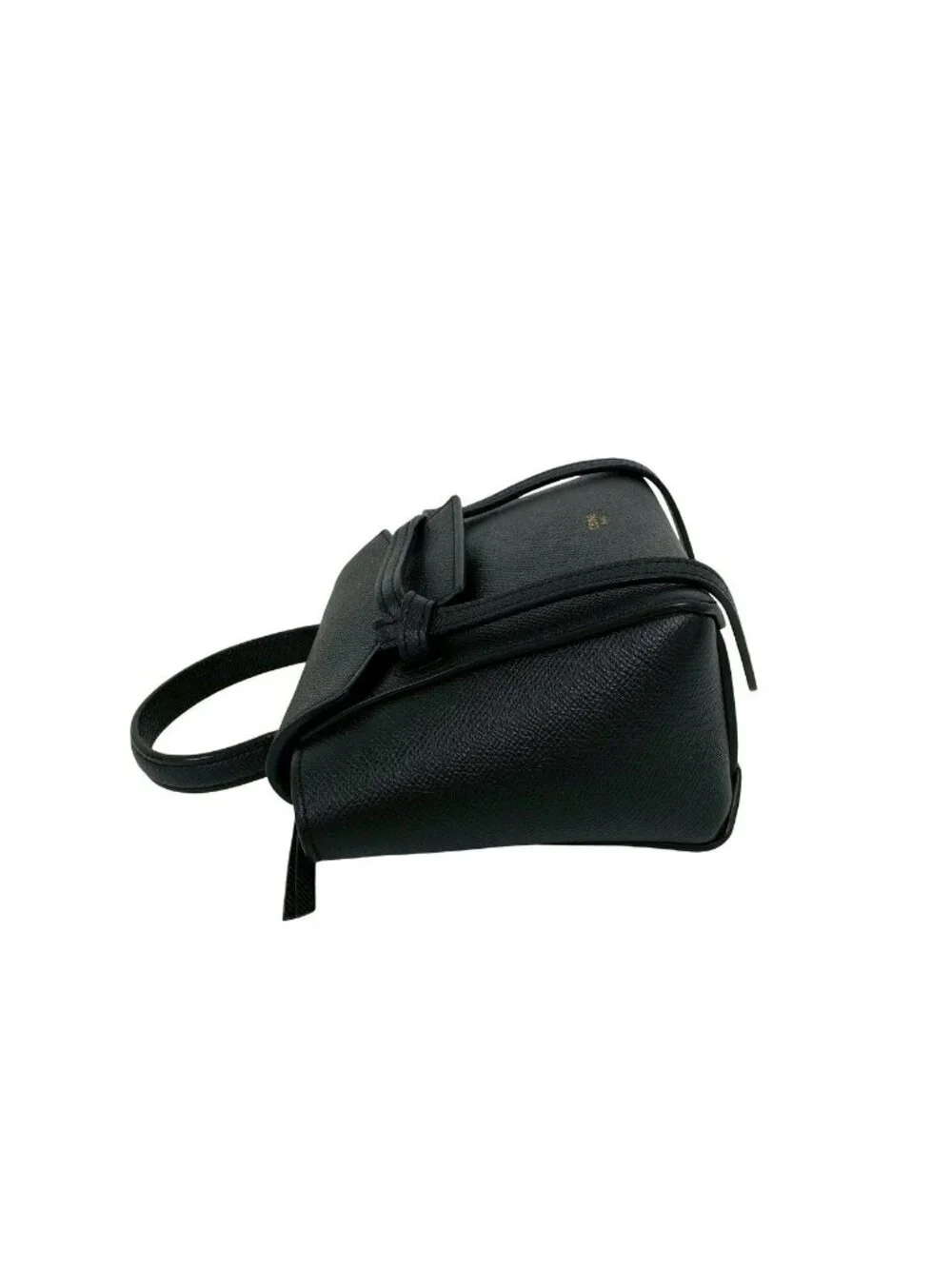 Celine Belt Bag Pico Leather 2-Way Mini Pochette Black